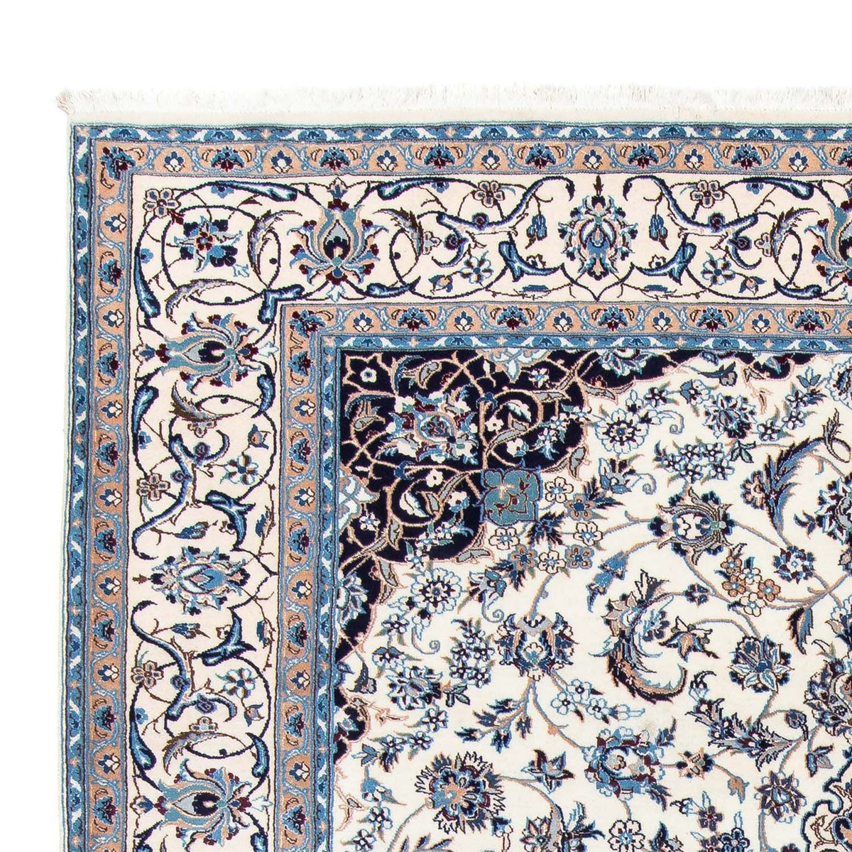 Dywan perski - Nain - Królewski - 300 x 206 cm - beżowy