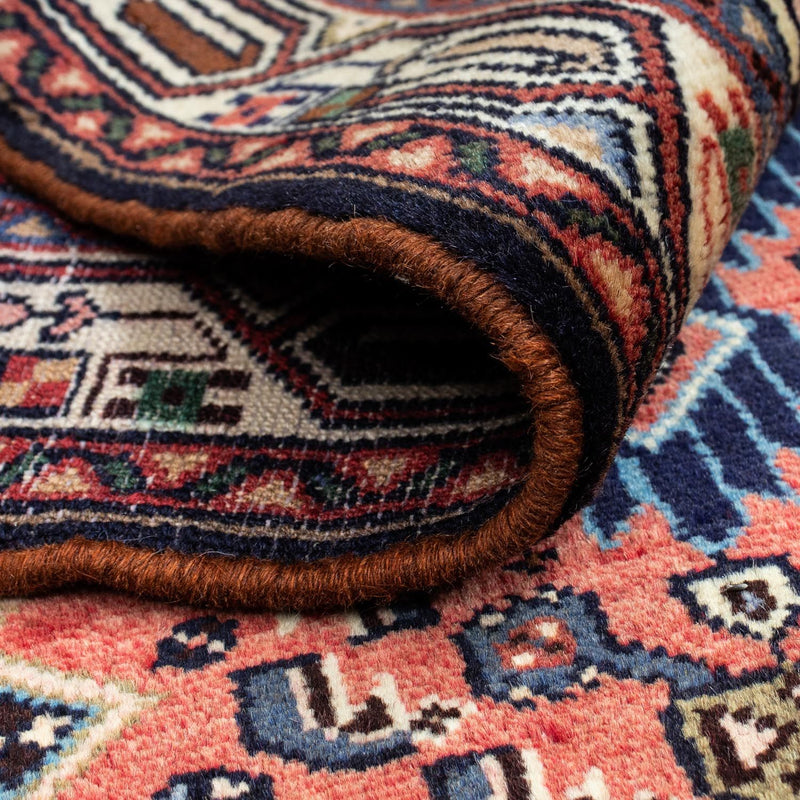 Perski dywan - Nomadyczny - 125 x 80 cm - jasna czerwień