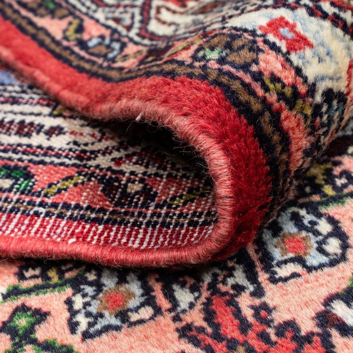 Perski dywan - Nomadyczny - 136 x 77 cm - jasna czerwień