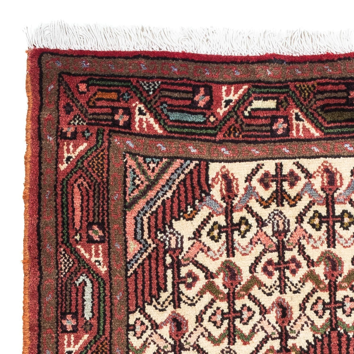 Perski dywan - Nomadyczny - 131 x 80 cm - ciemna czerwień