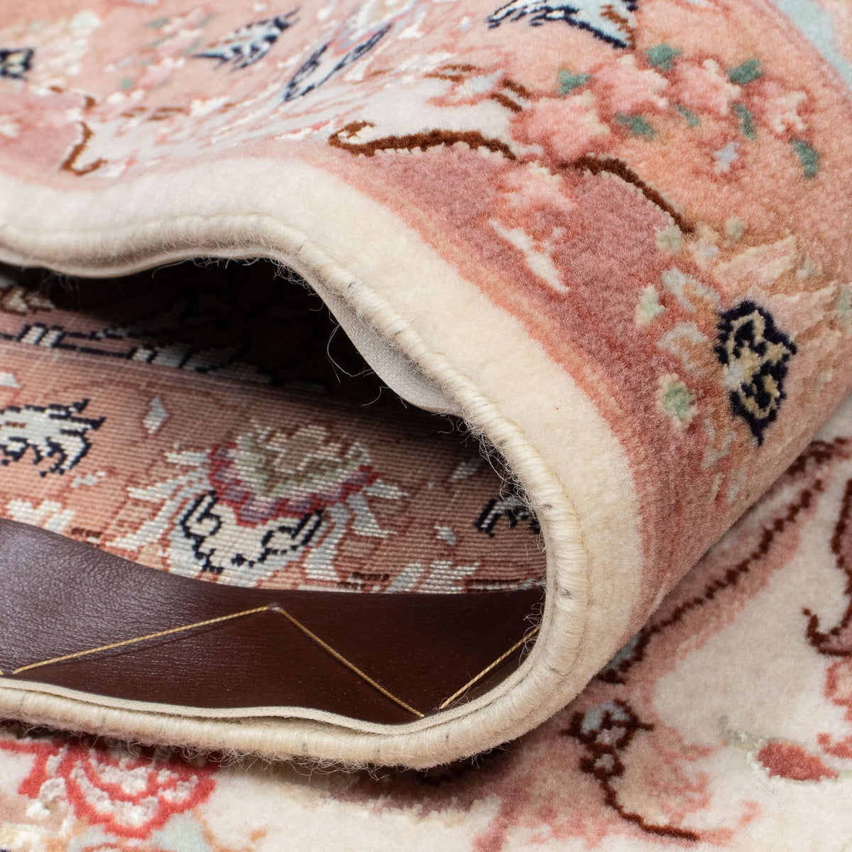 Dywan perski - Tabriz - Królewski - 305 x 200 cm - beżowy