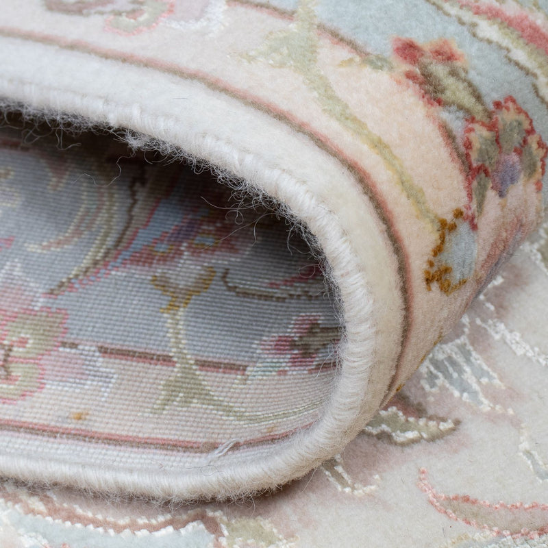 Biegacz Dywan perski - Tabriz - Królewski - 358 x 91 cm - beżowy