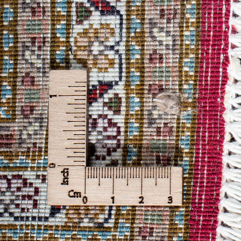 Dywan perski - Tabriz - 208 x 152 cm - ciemna czerwień