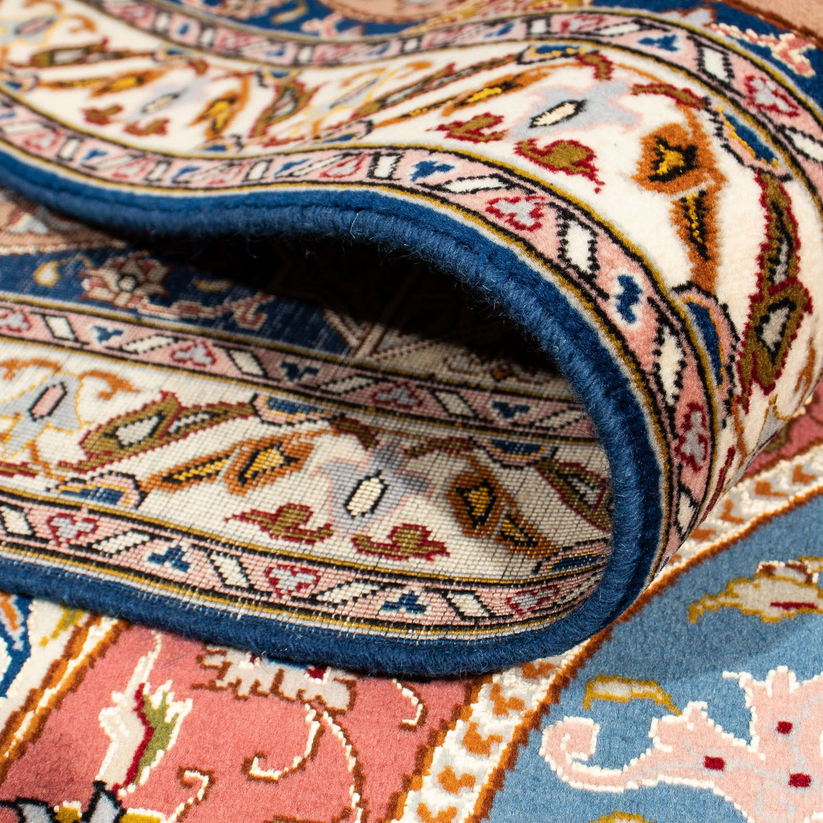 Dywan perski - Tabriz - Królewski kwadratowy  - 254 x 248 cm - wielokolorowy