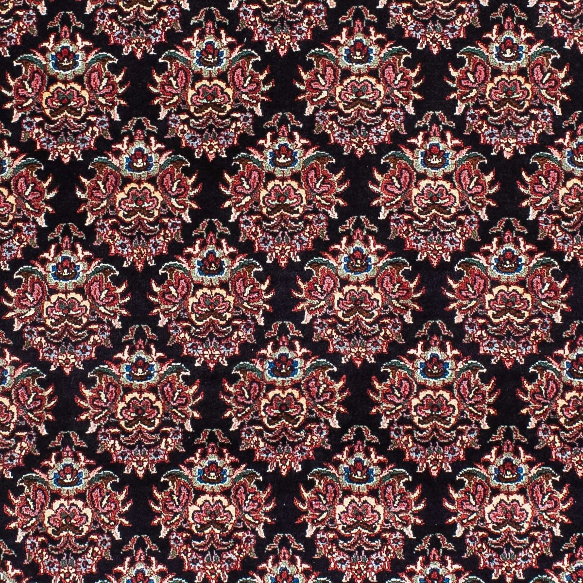 Biegacz Dywan perski - Bijar - 200 x 100 cm - ciemnoniebieski