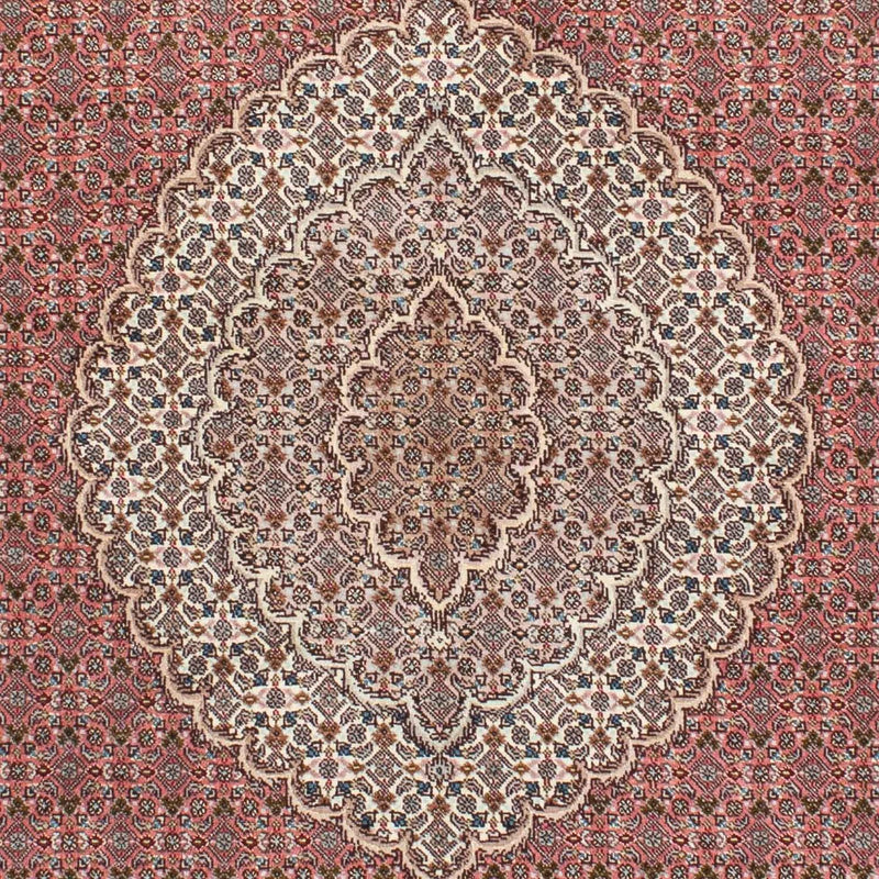 Dywan perski - Tabriz - 210 x 152 cm - jasna czerwień