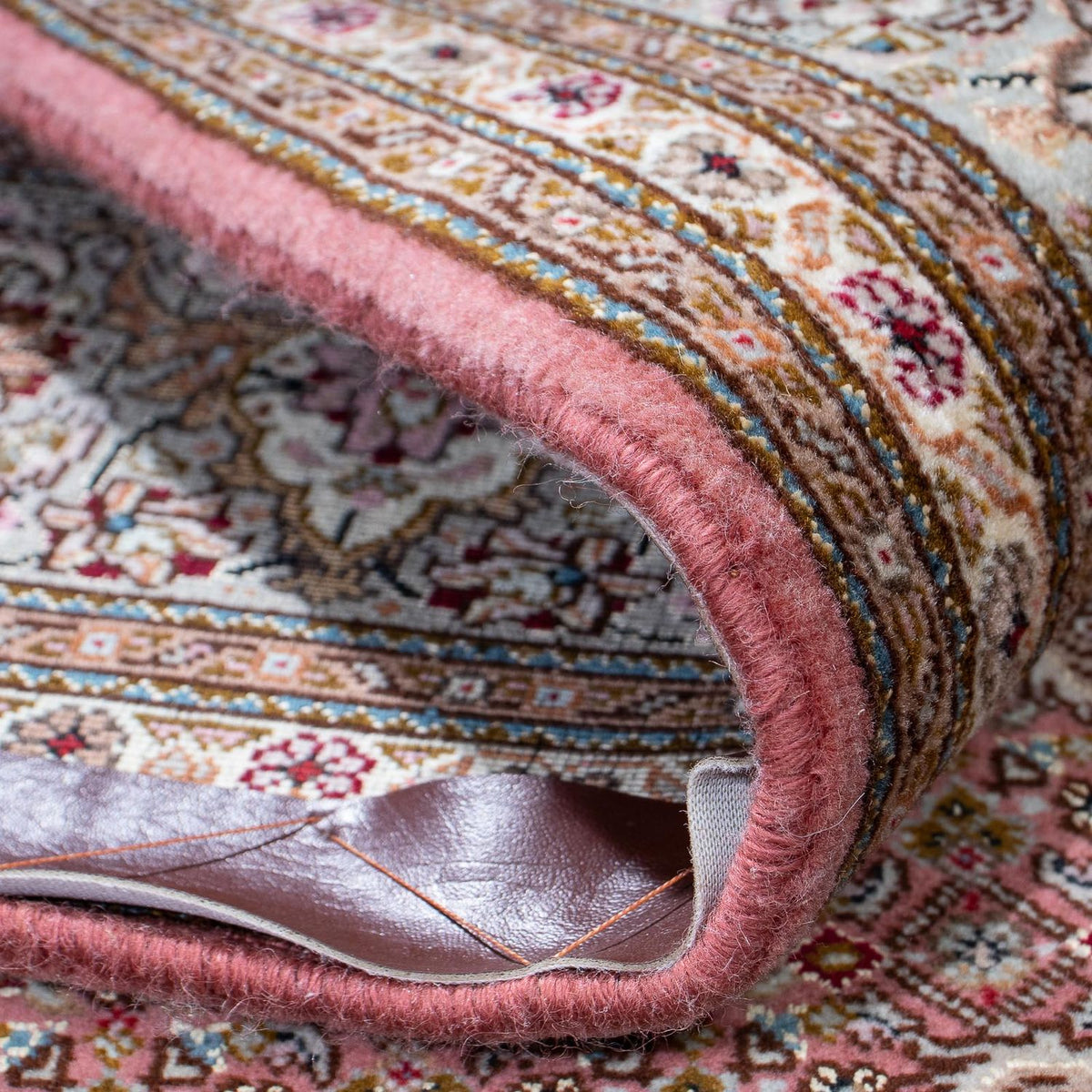 Dywan perski - Tabriz - 210 x 152 cm - jasna czerwień