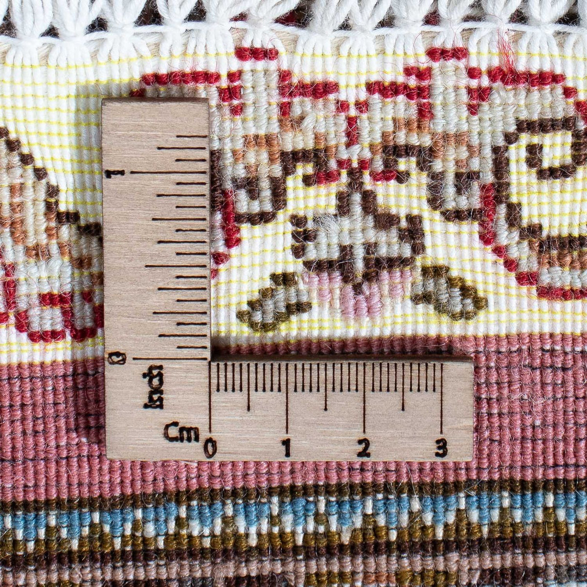 Dywan perski - Tabriz - 210 x 152 cm - jasna czerwień