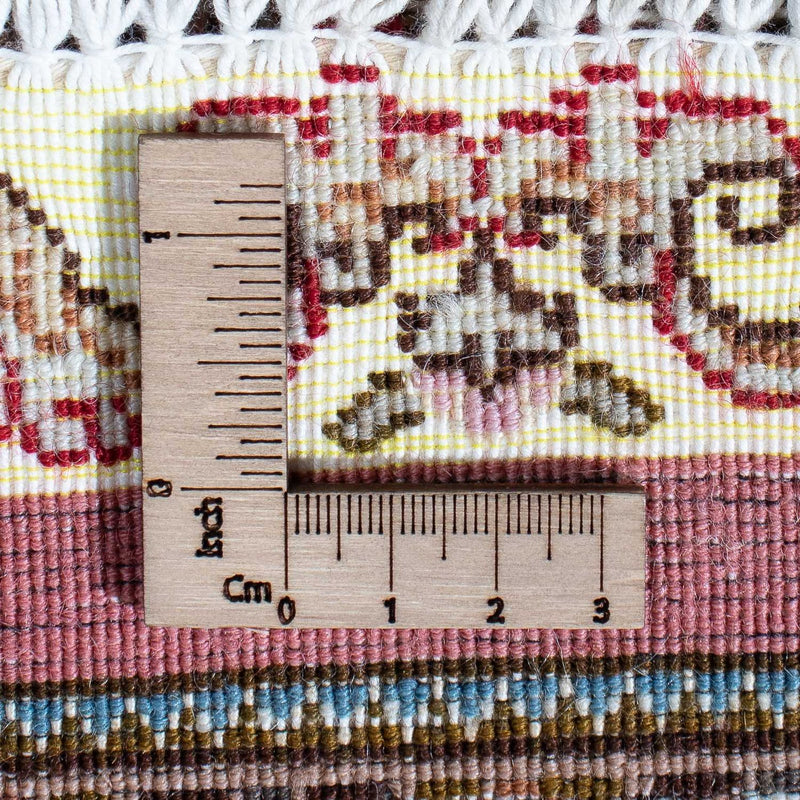 Dywan perski - Tabriz - 210 x 152 cm - jasna czerwień