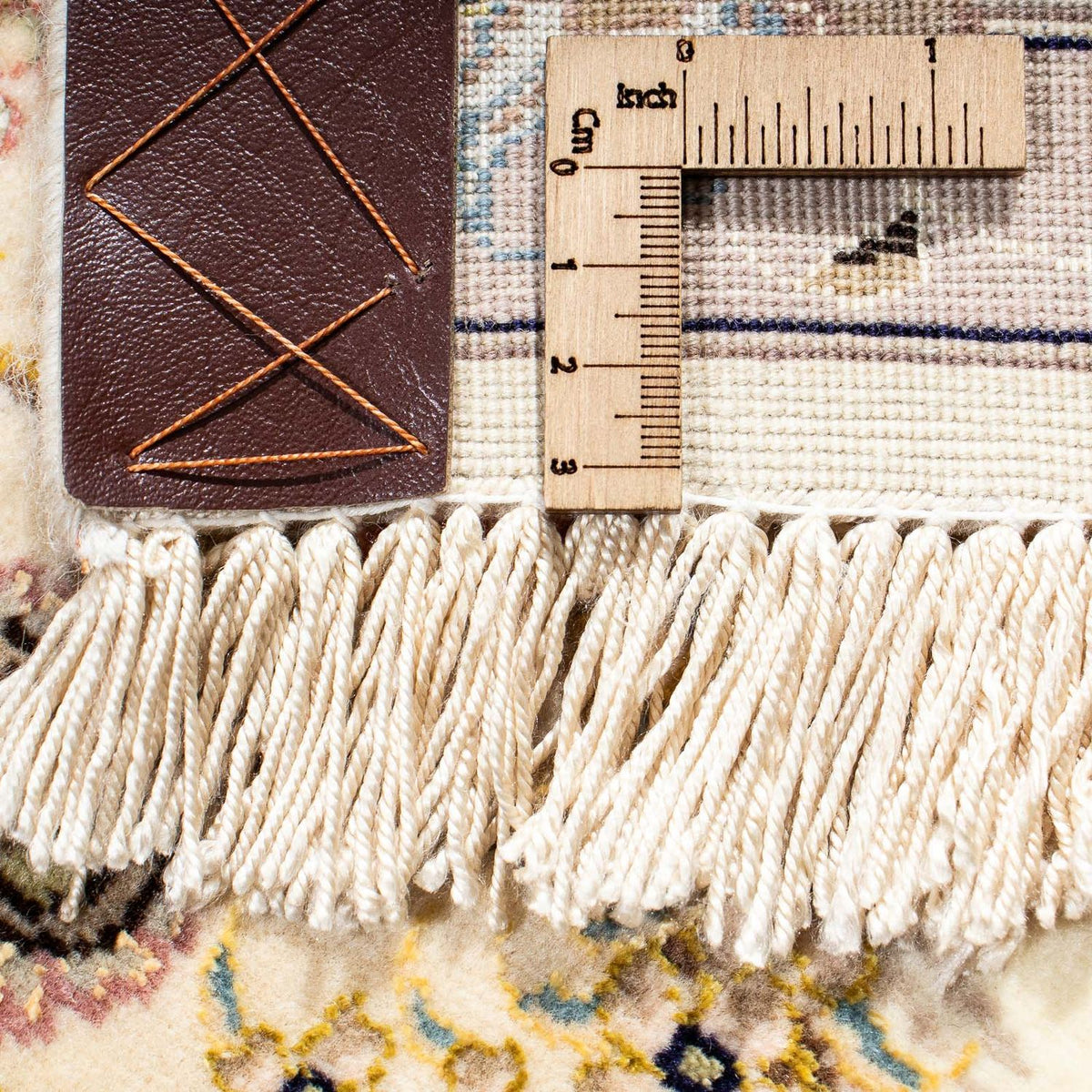 Dywan perski - Tabriz - Królewski - 198 x 150 cm - beżowy