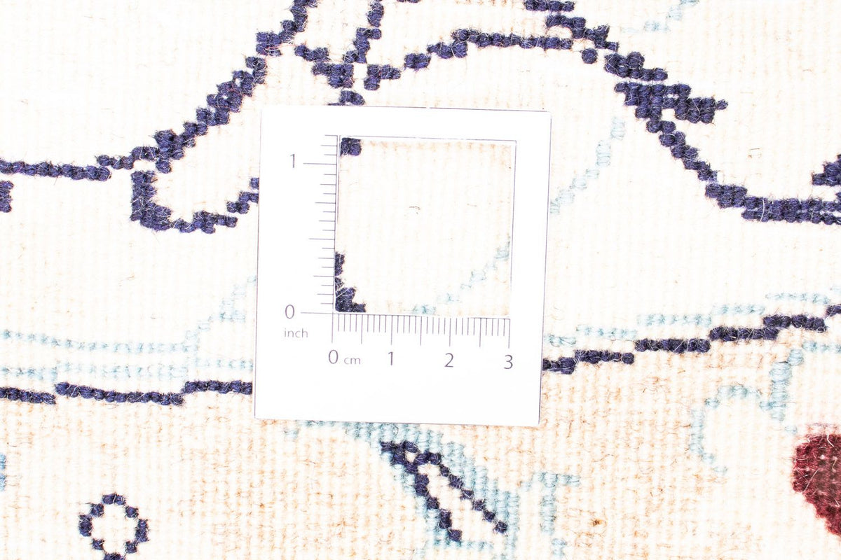 Dywan perski - Nain okrągły  - 245 x 245 cm - ciemna czerwień