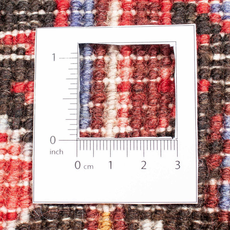 Perski dywan - Nomadyczny - 262 x 206 cm - czerwony