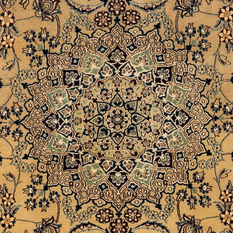 Dywan perski - Nain - Królewski - 343 x 242 cm - jasnobrązowy