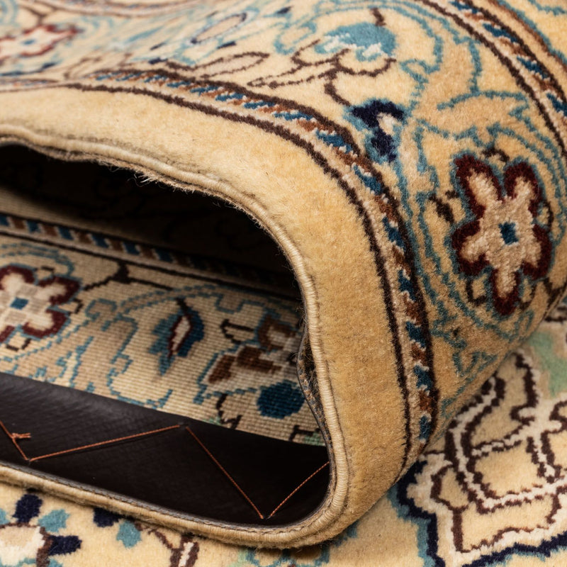 Dywan perski - Nain - Królewski - 343 x 242 cm - jasnobrązowy