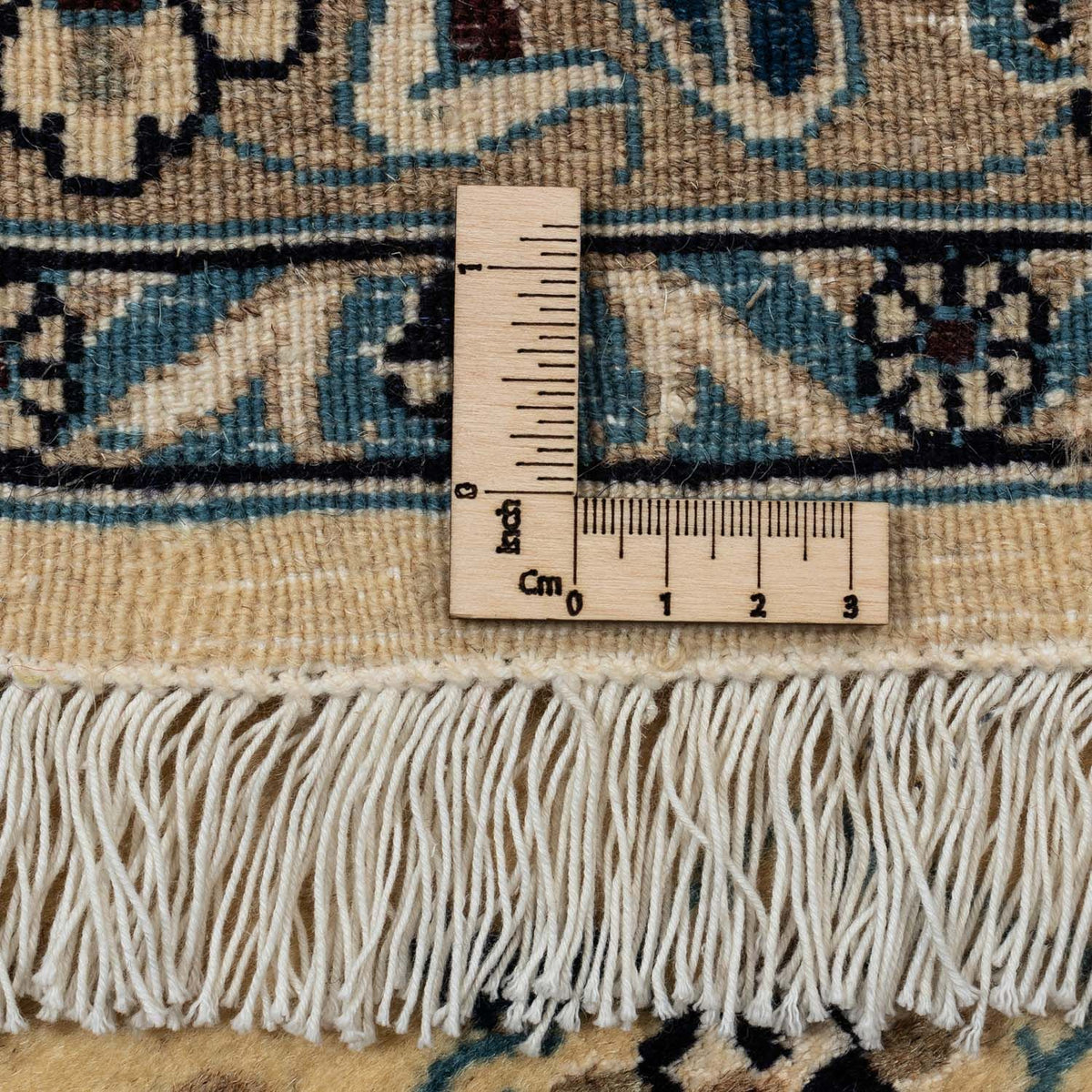 Dywan perski - Nain - Premium - 338 x 251 cm - beżowy