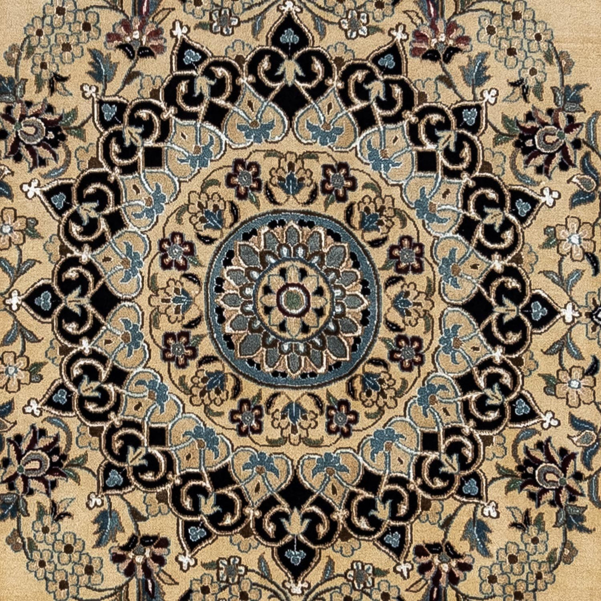 Dywan perski - Nain - Królewski - 346 x 249 cm - beżowy