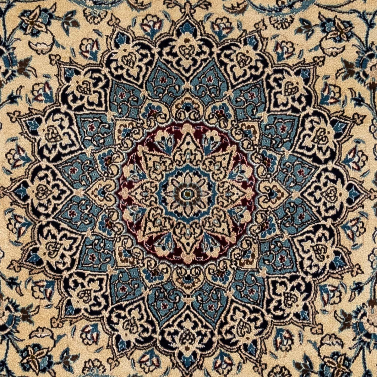 Dywan perski - Nain - Królewski - 348 x 249 cm - beżowy