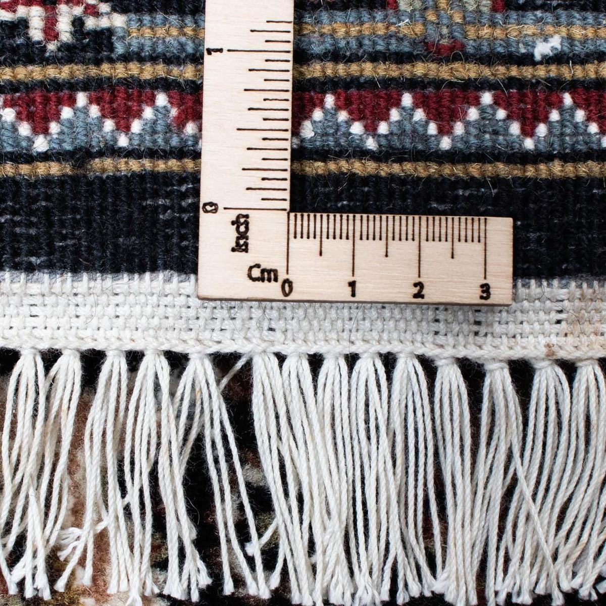 Biegacz Dywan perski - Tabriz - 201 x 84 cm - ciemnoniebieski