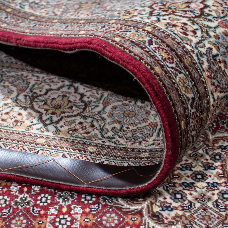 Dywan perski - Tabriz - 210 x 152 cm - ciemna czerwień