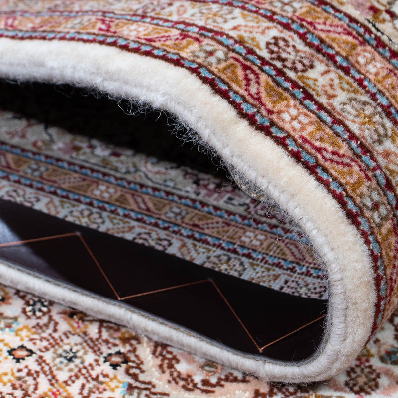 Dywan perski - Tabriz - 214 x 154 cm - jasnobrązowy