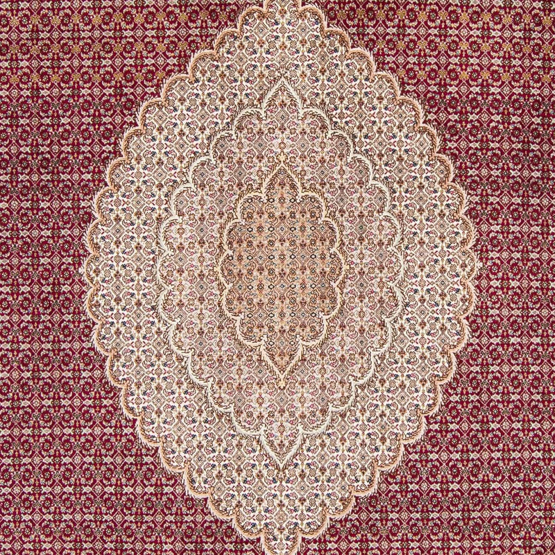 Dywan perski - Tabriz - 323 x 204 cm - ciemna czerwień
