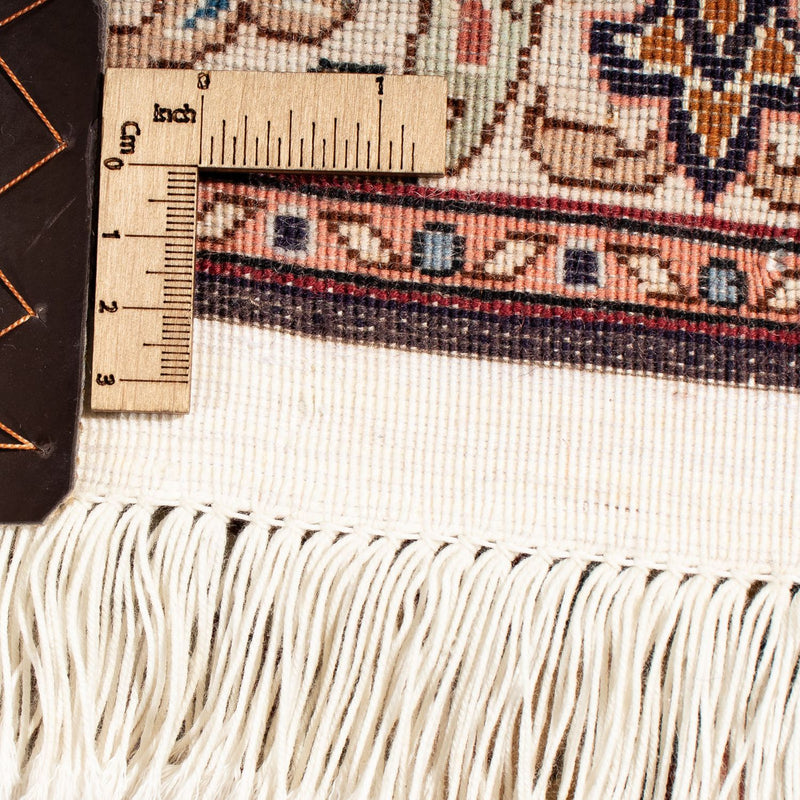 Dywan perski - Tabriz - Królewski kwadratowy  - 264 x 253 cm - jasnobrązowy