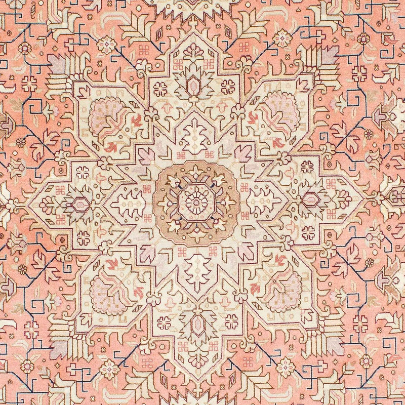 Dywan perski - Tabriz - Królewski - 210 x 152 cm - beżowy