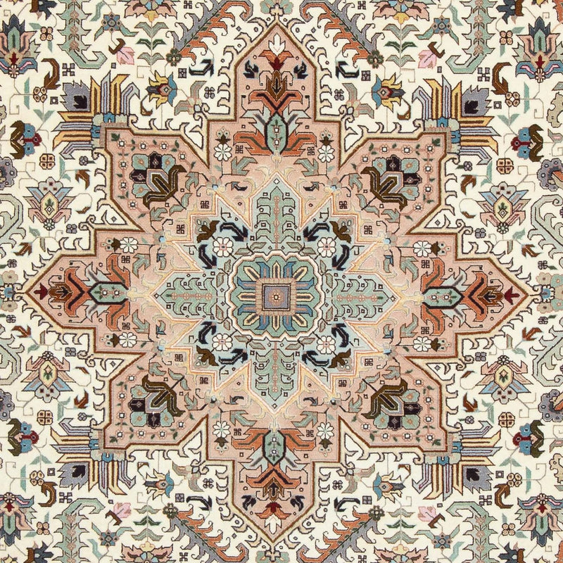 Dywan perski - Tabriz - Królewski - 300 x 205 cm - beżowy
