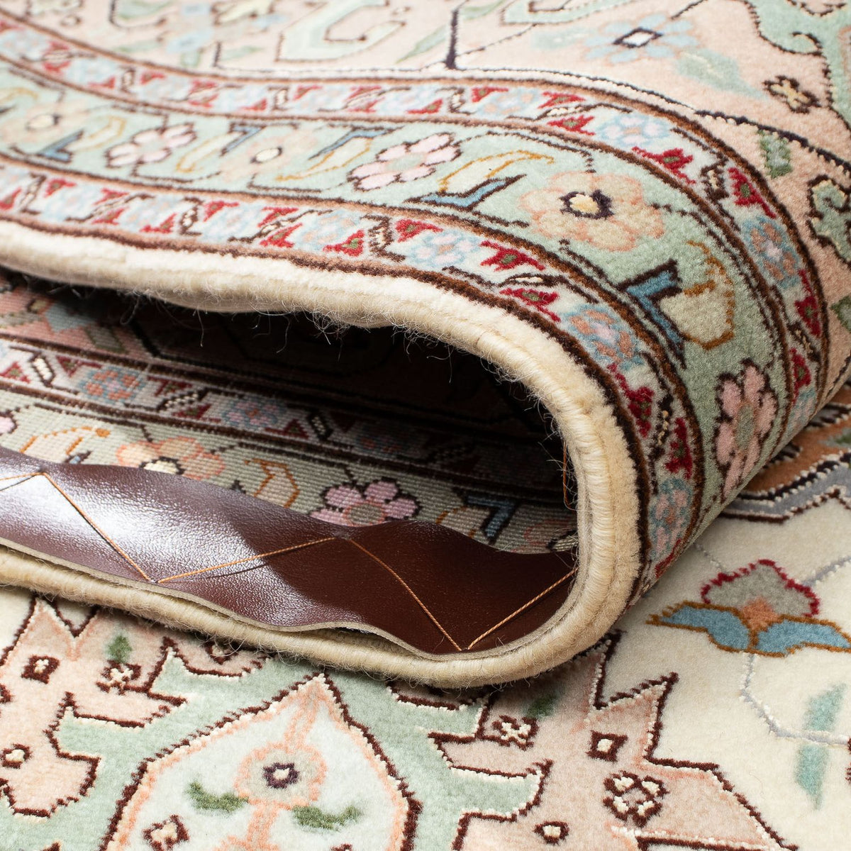 Dywan perski - Tabriz - Królewski - 300 x 205 cm - beżowy