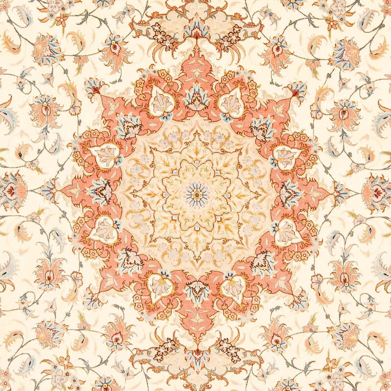 Dywan perski - Tabriz - Królewski - 310 x 195 cm - beżowy