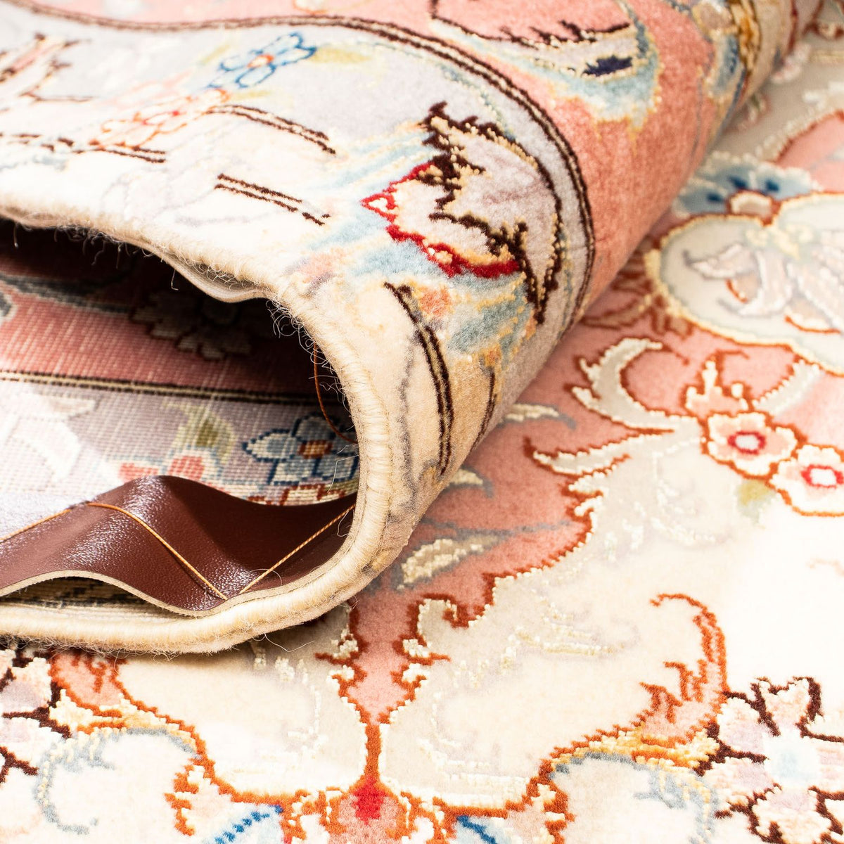 Dywan perski - Tabriz - Królewski - 310 x 195 cm - beżowy