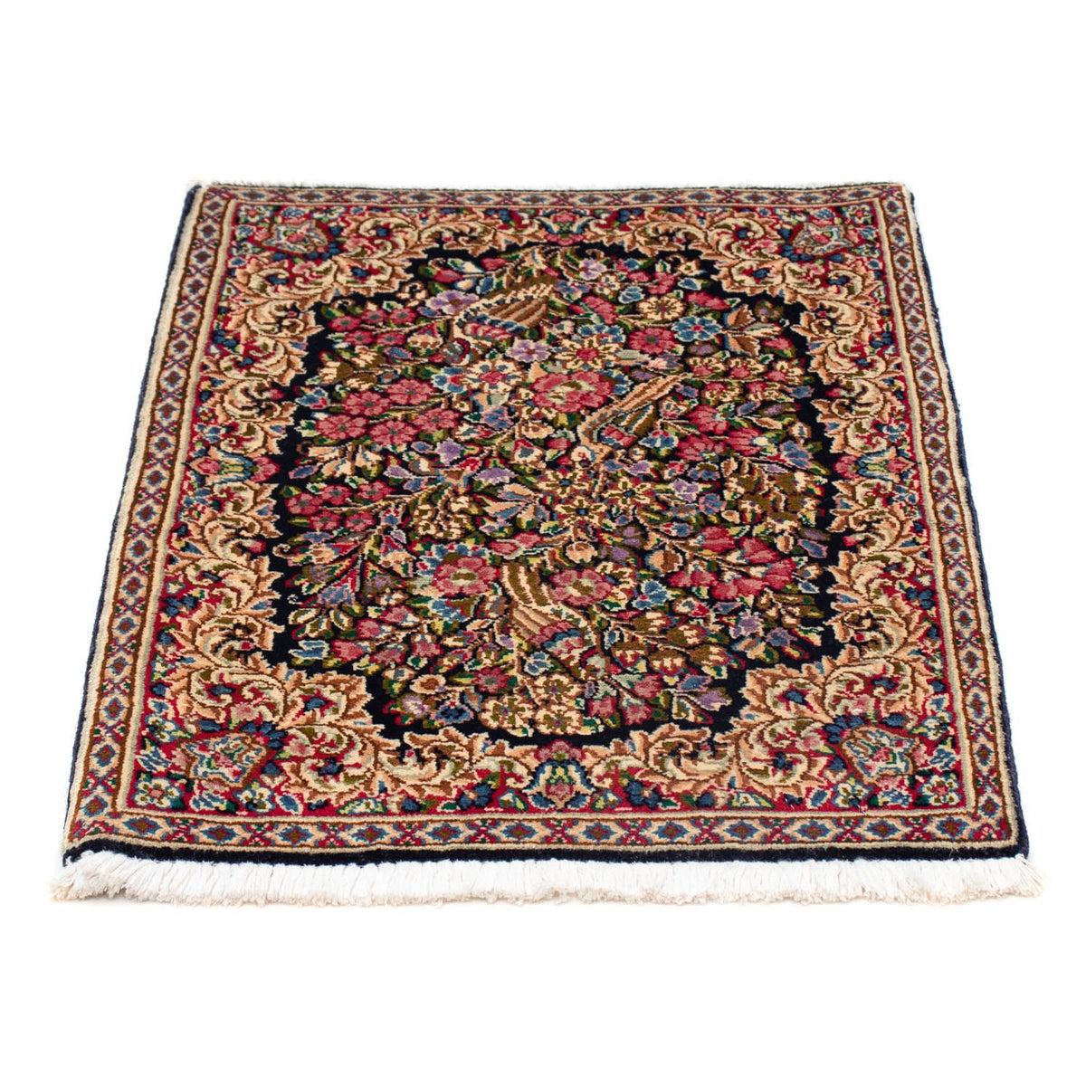 Dywan perski - Royal - 70 x 53 cm - ciemnoniebieski