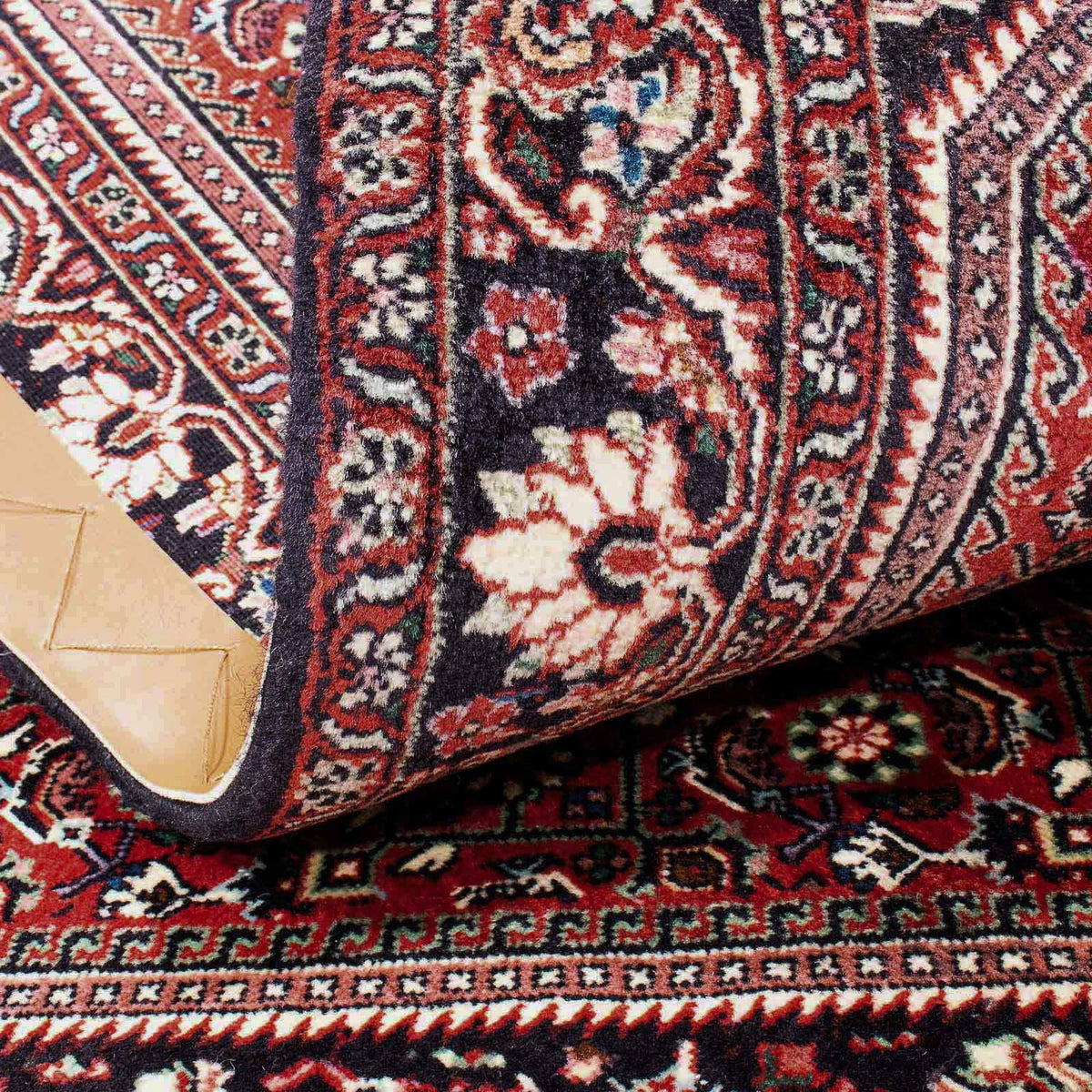 Dywan perski - Bijar - 172 x 110 cm - jasna czerwień