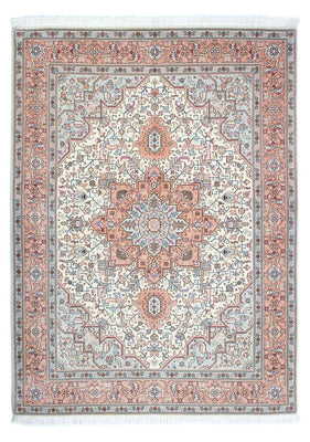 Dywan perski - Tabriz - Królewski - 202 x 150 cm - beżowy