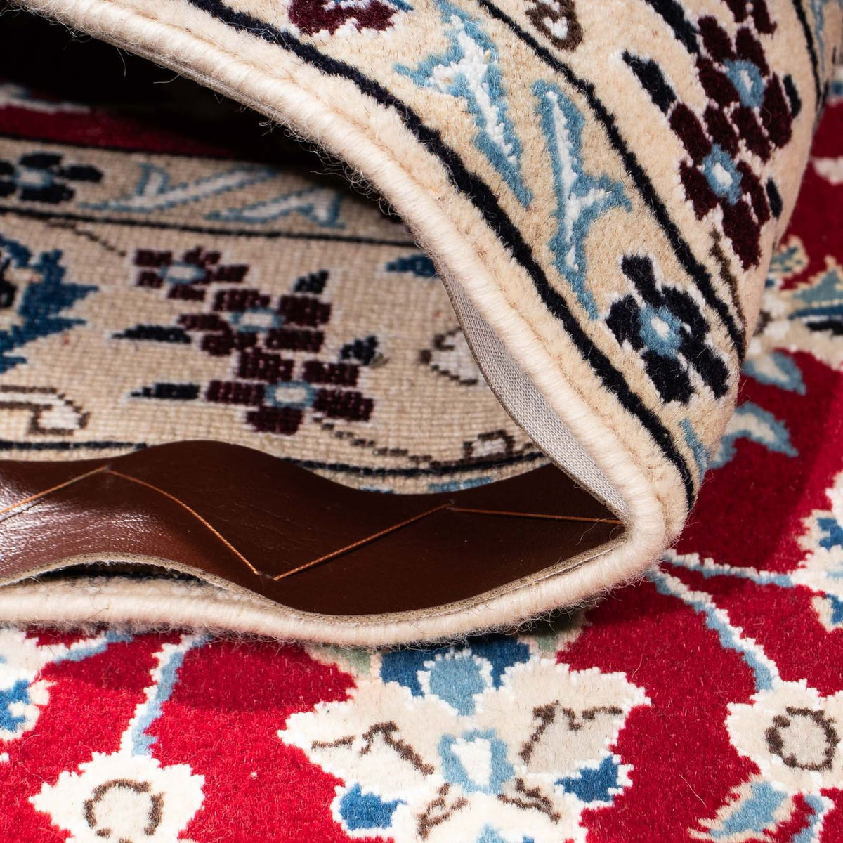 Dywan perski - Nain - Królewski - 173 x 110 cm - ciemna czerwień