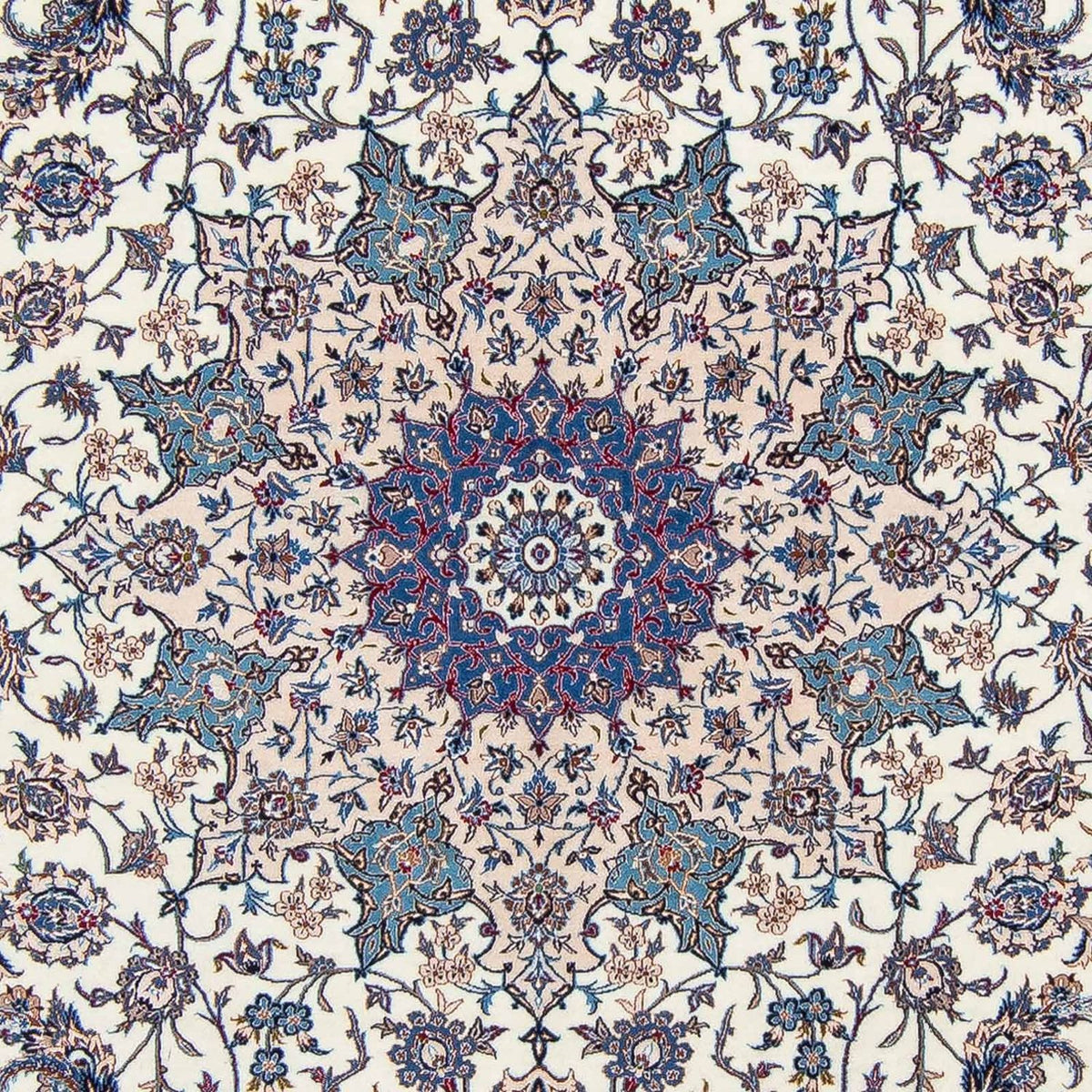 Dywan perski - Nain - Premium - 368 x 254 cm - beżowy