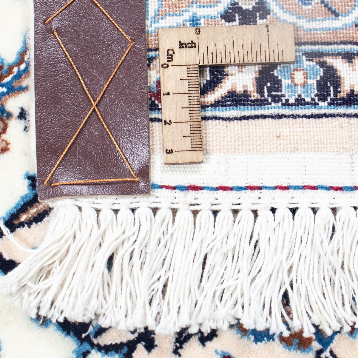 Dywan perski - Nain - Premium - 368 x 254 cm - beżowy