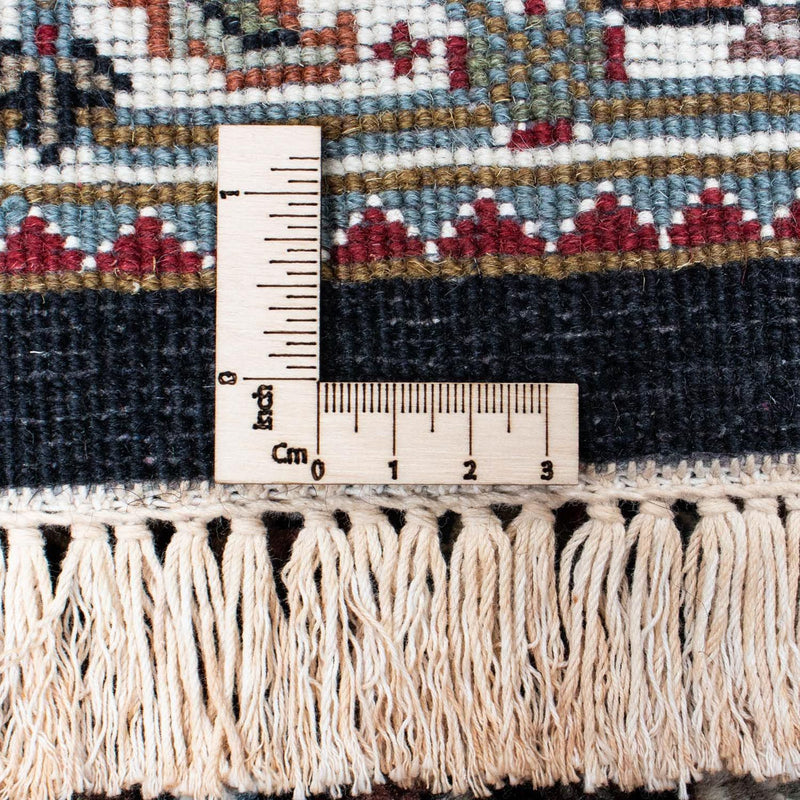 Biegacz Dywan perski - Tabriz - 254 x 80 cm - ciemnoniebieski