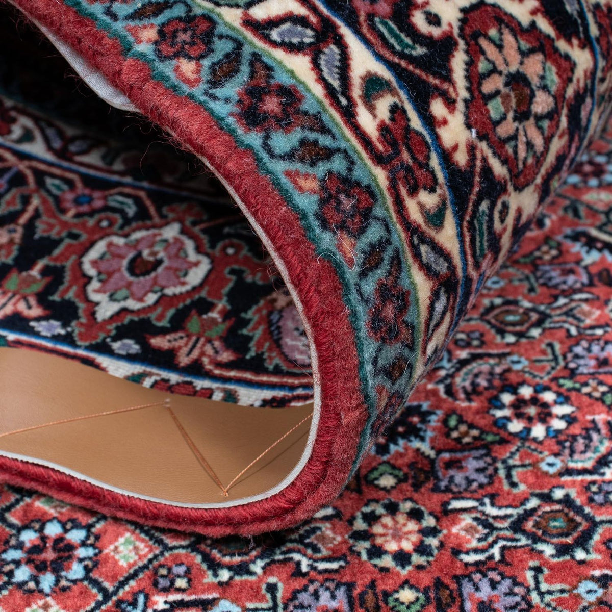 Dywan perski - Bijar - 205 x 132 cm - wielokolorowy