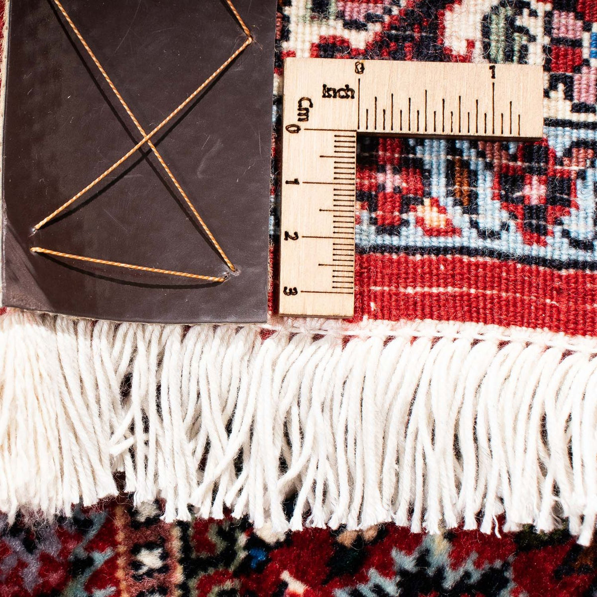 Dywan perski - Bijar - 243 x 167 cm - czerwony