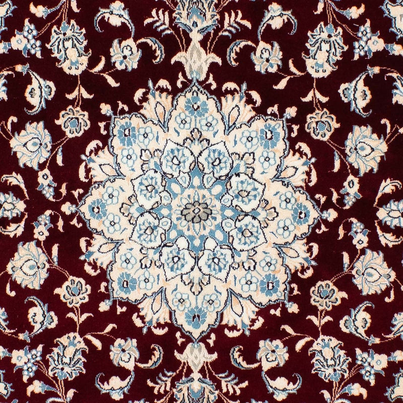 Dywan perski - Nain - Królewski kwadratowy  - 156 x 145 cm - ciemna czerwień
