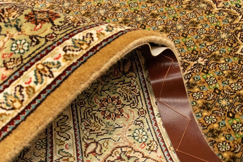 Dywan perski - Tabriz - Królewski - 154 x 103 cm - brązowy