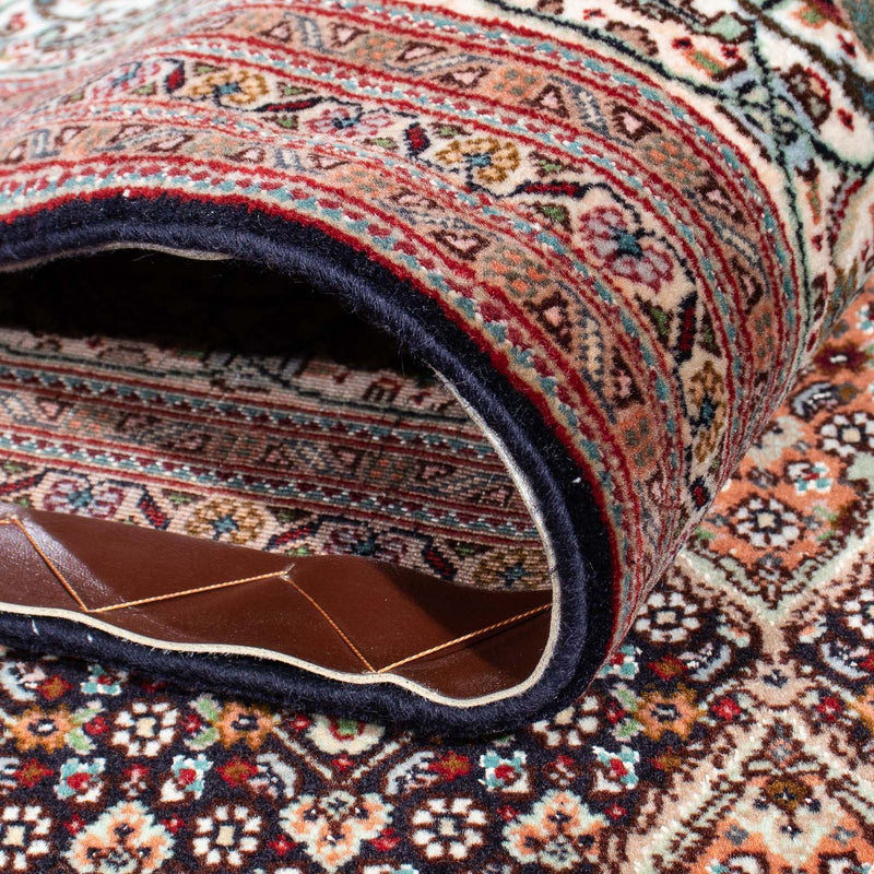 Dywan perski - Tabriz - 295 x 206 cm - ciemnobrązowy