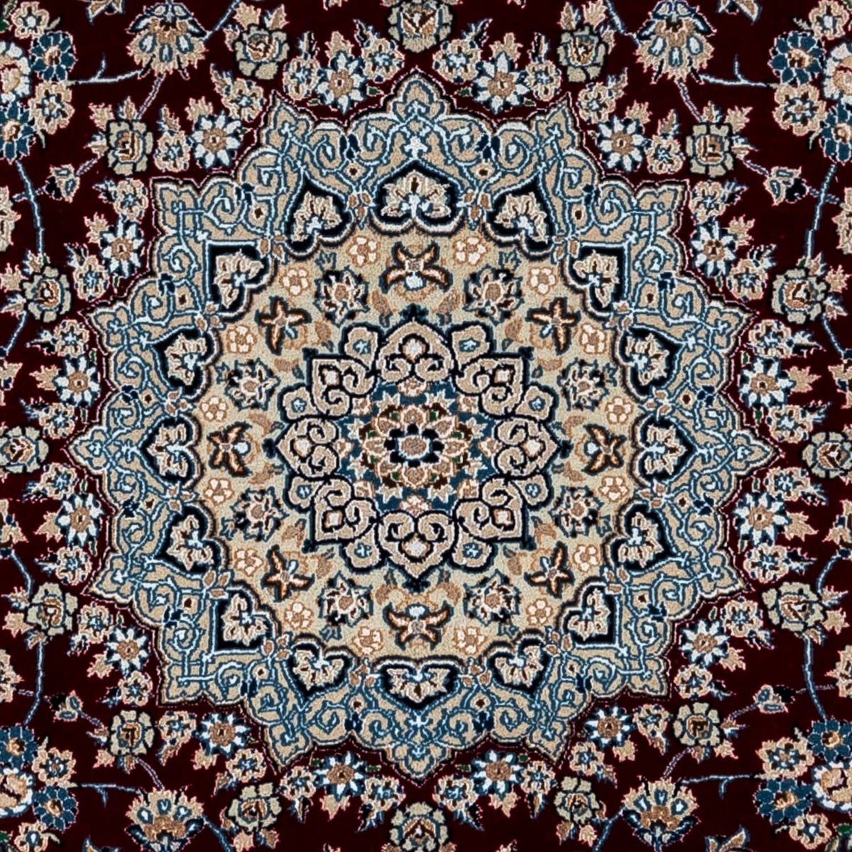 Dywan perski - Nain - Królewski - 337 x 240 cm - ciemna czerwień