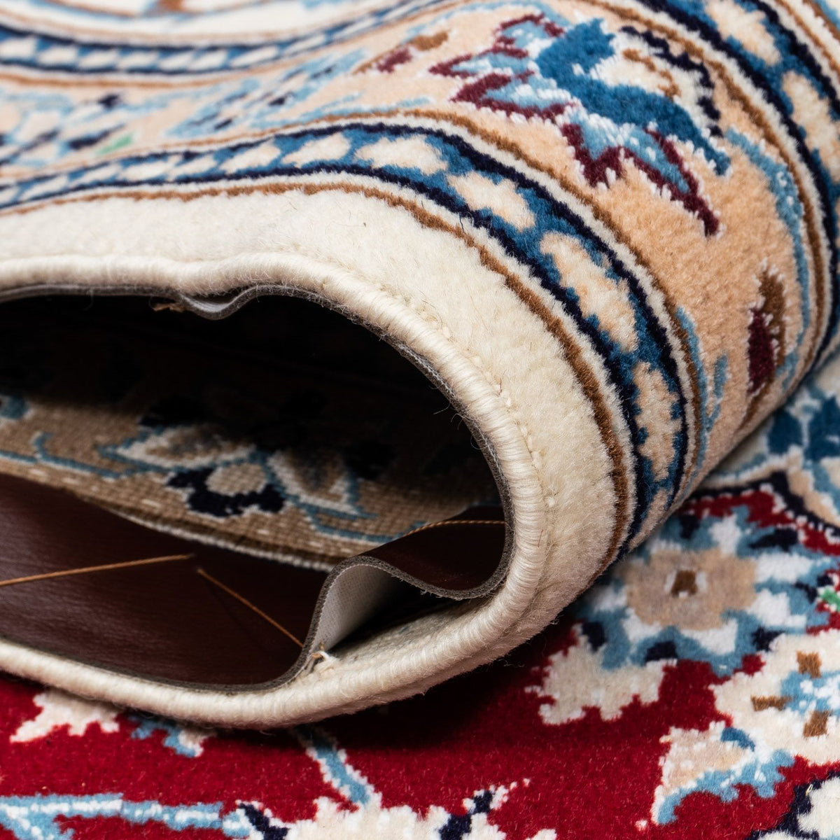 Dywan perski - Nain - Królewski - 337 x 240 cm - ciemna czerwień