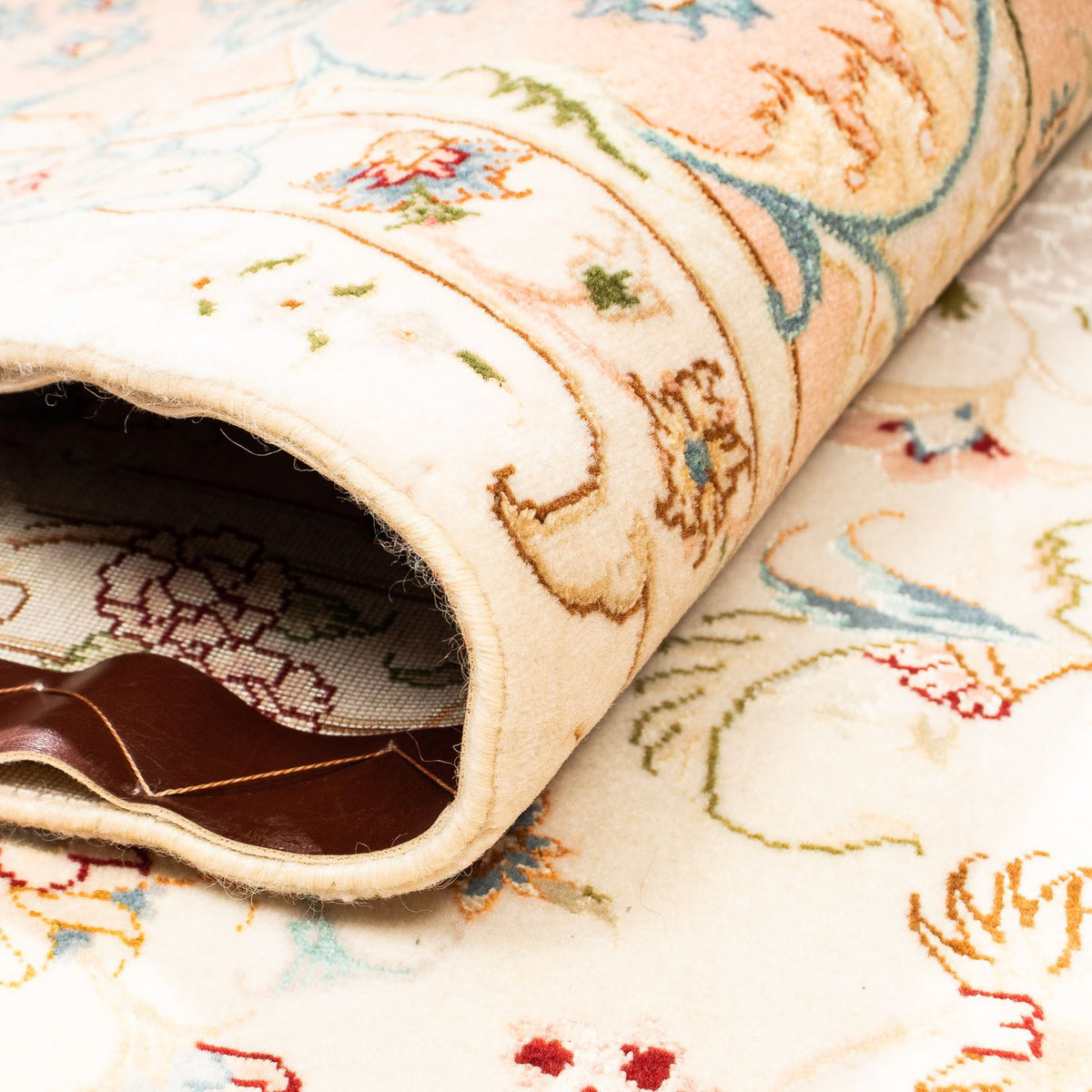 Dywan perski - Tabriz - Królewski - 300 x 202 cm - beżowy