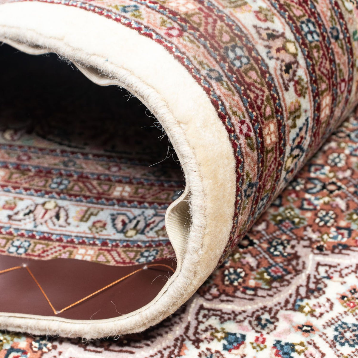 Dywan perski - Tabriz - 348 x 255 cm - brązowy