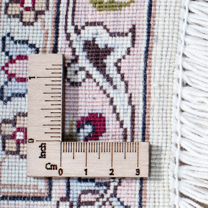 Dywan perski - Tabriz - Królewski - 197 x 151 cm - beżowy