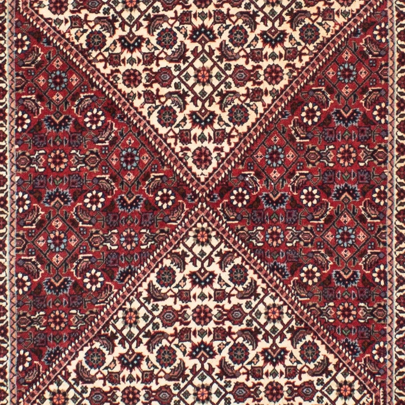 Biegacz Dywan perski - Bijar - 314 x 88 cm - czerwony
