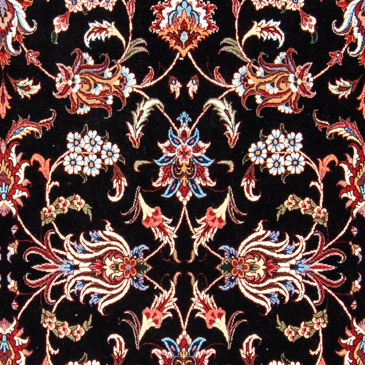 Dywan perski - Bijar - 244 x 168 cm - ciemnoniebieski